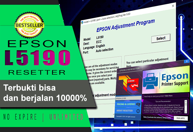 Download Epson L5190 Resetter Gratis