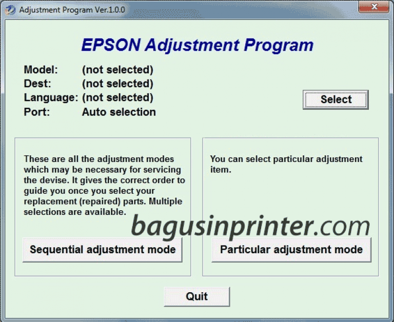 Adjustment program. 1300 Epson adjprog. Adjustment program Epson l 382 перевод на русский пошаговая инструкция.