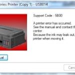 Support Code Reset Printer G1000