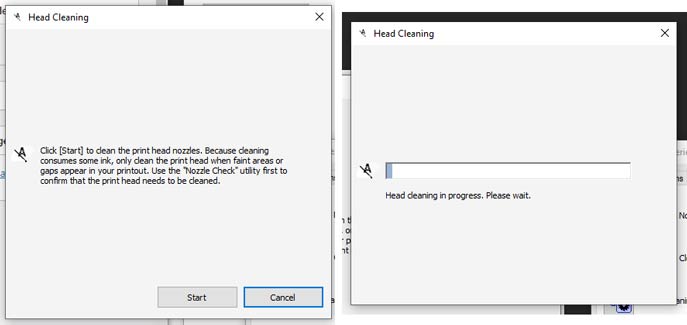 Proses cleaning printer Epson Windows 10