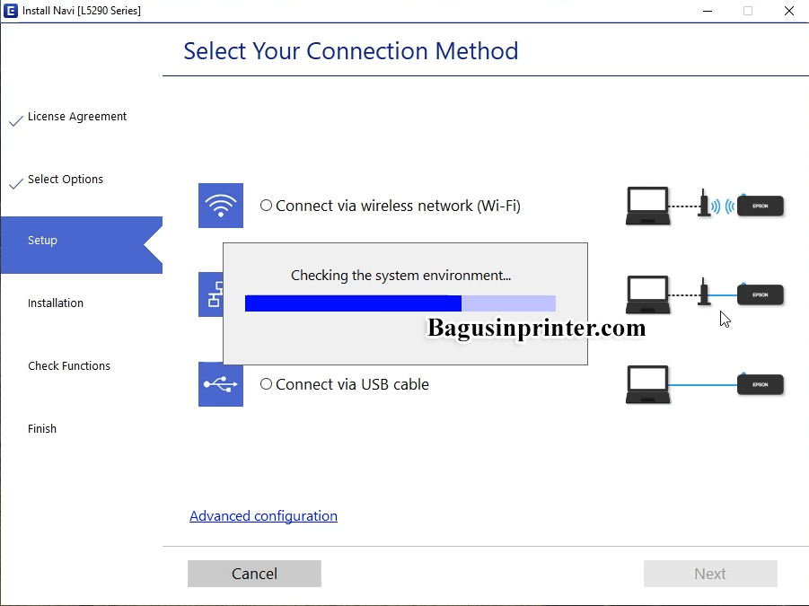 Select Your Connection Method