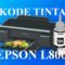 Kode Tinta Epson L800