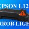 Lampu berkedip error Epson L121
