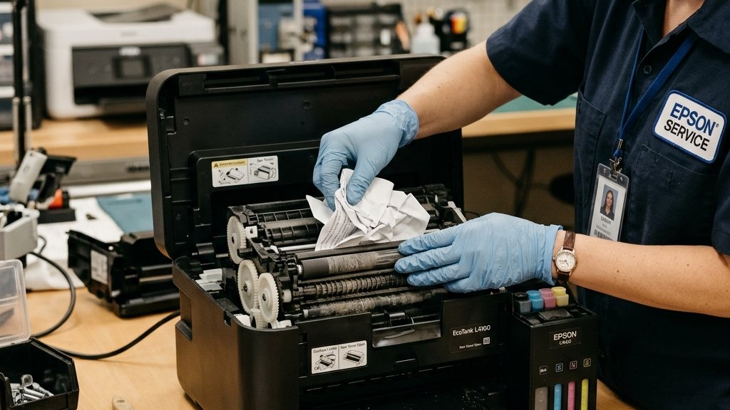 Panduan Mengatasi Paper Jam Bagian Belakang pada Epson L4160