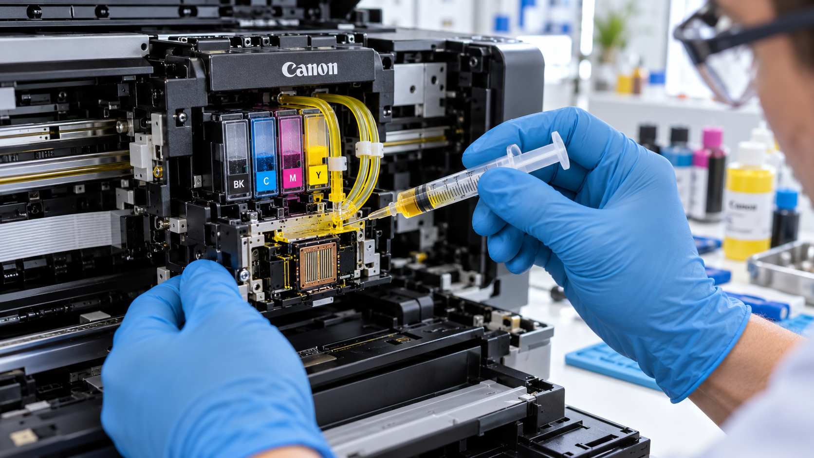 Penyebab Tinta Warna Kuning Canon Tidak Mau Keluar dan Cara Mengatasinya