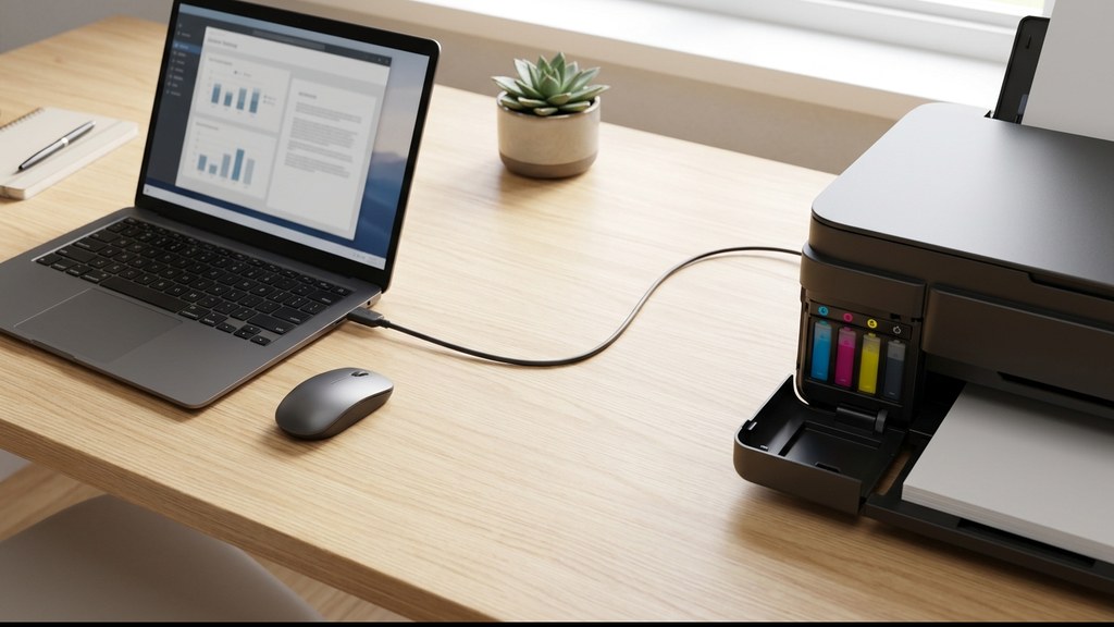 Cara memasang driver printer menggunakan port USB manual di Windows